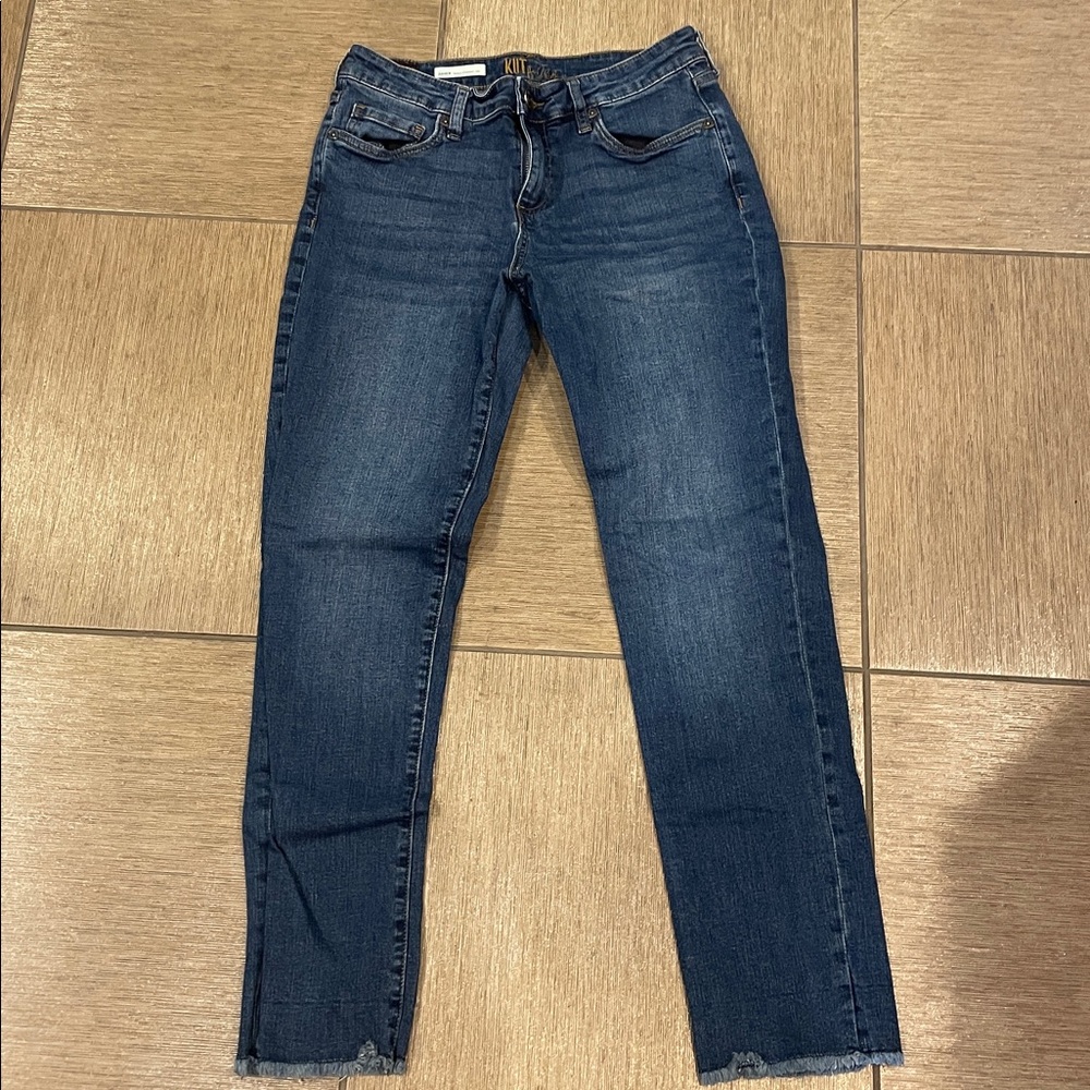 8 KUT FROM THE KLOTH ASHER ANKLE STRAIGHT LEG JEAN
